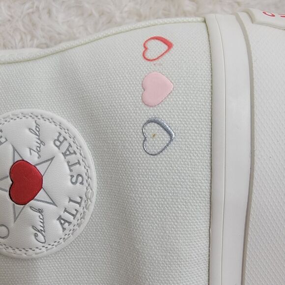 NEW Converse Chuck Taylor All Star Lift Platform High "Y2K Heart" A109114C Sz 9 - Picture 10 of 14